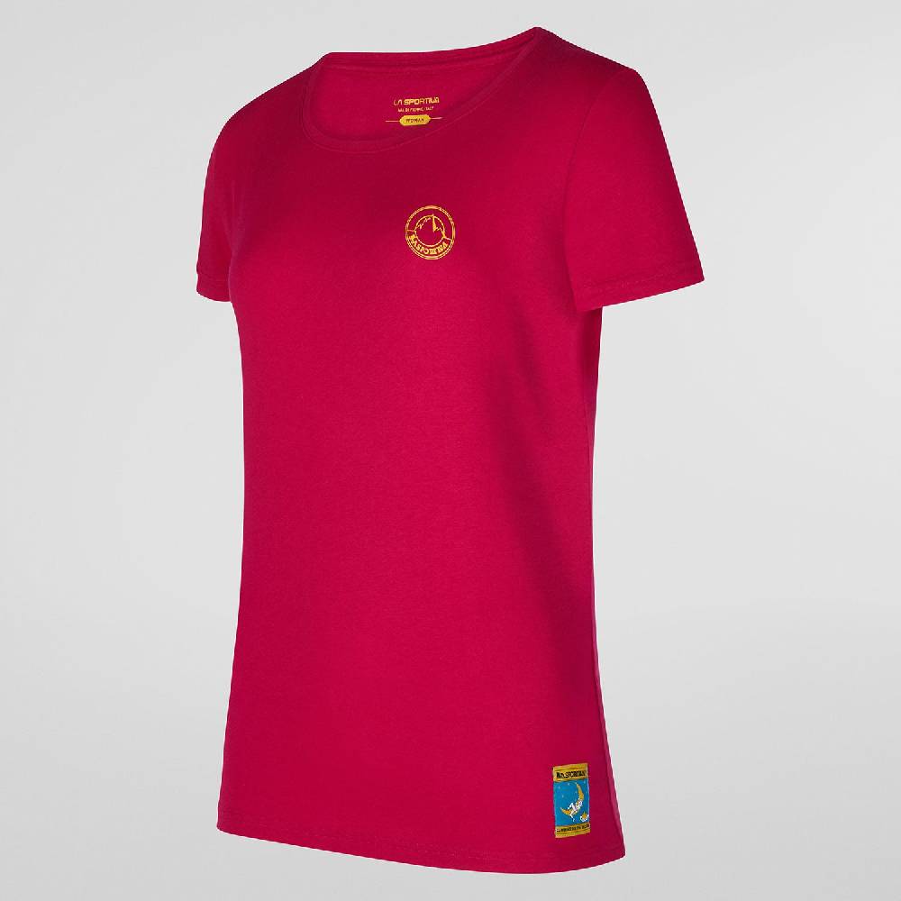 La Sportiva Climbing on the Moon T-Shirt WT-Shirts Arrampicata Black Friday Prezzi