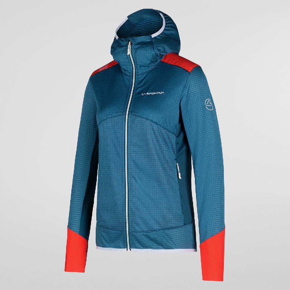 La Sportiva Aequilibrium Thermal Hoody WMountaineering Mid Layer-Hoodies