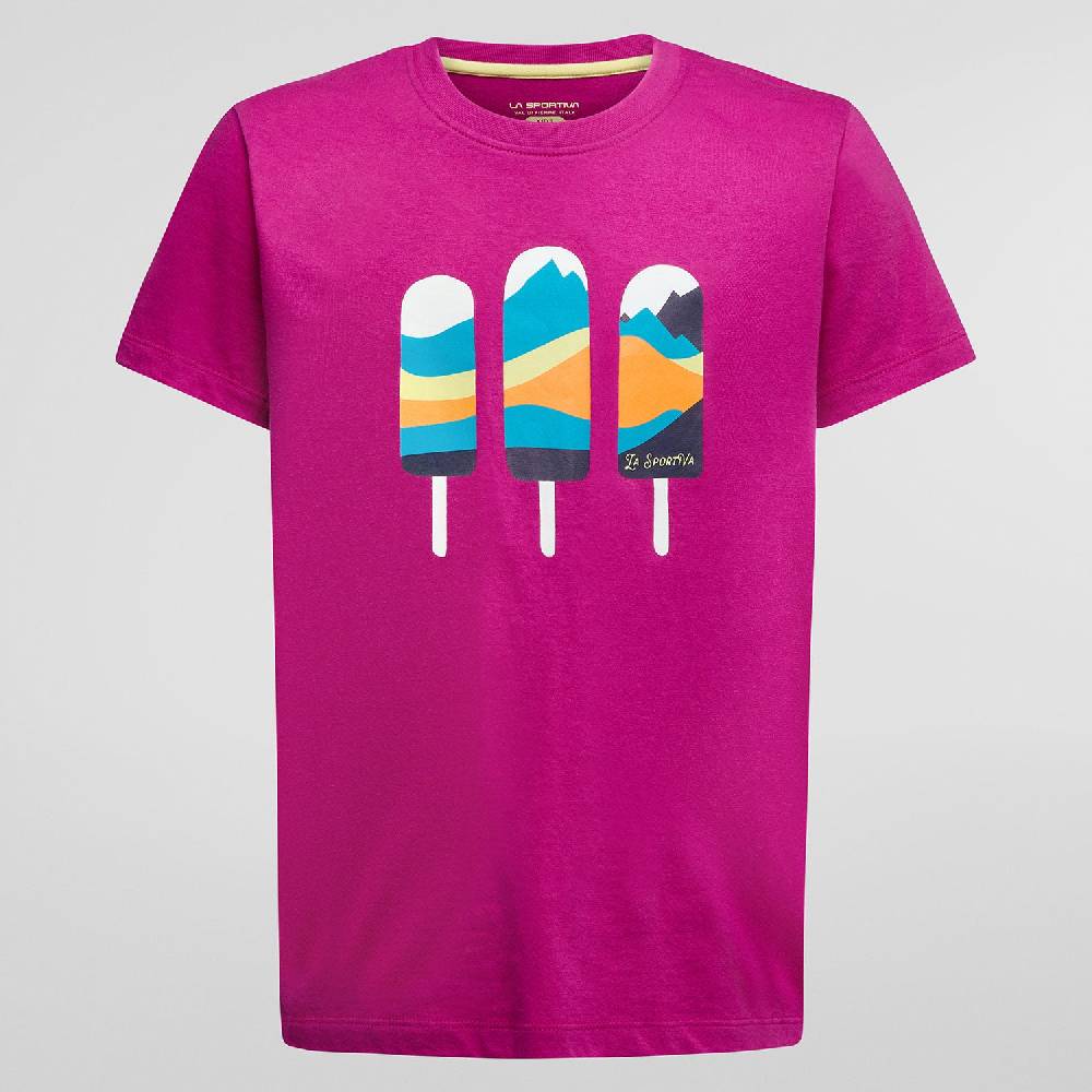 La Sportiva Icy Mountains T-Shirt KT-Shirts Arrampicata Sconto