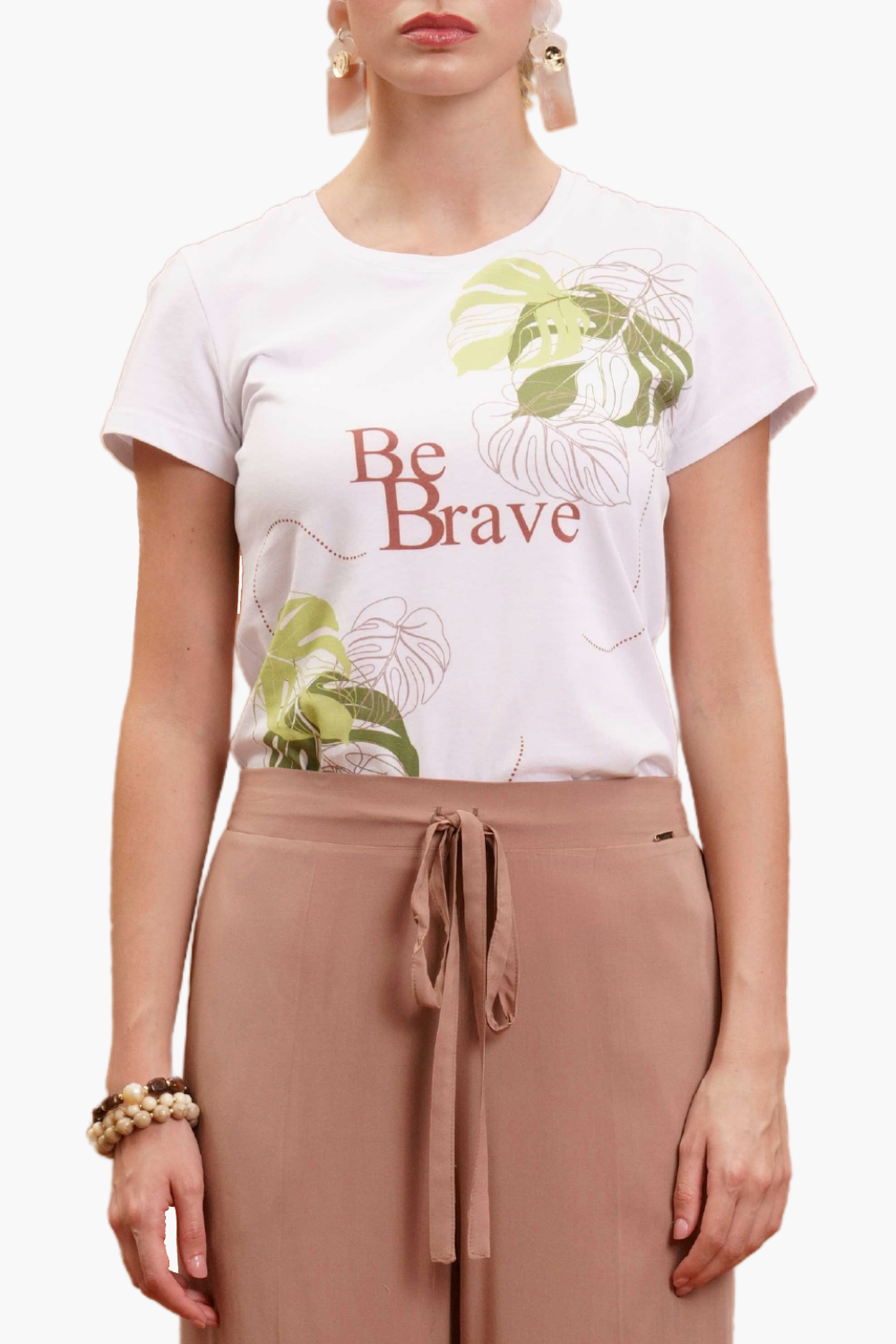 Nualy T-SHIRT STAMPA Vendite Flash