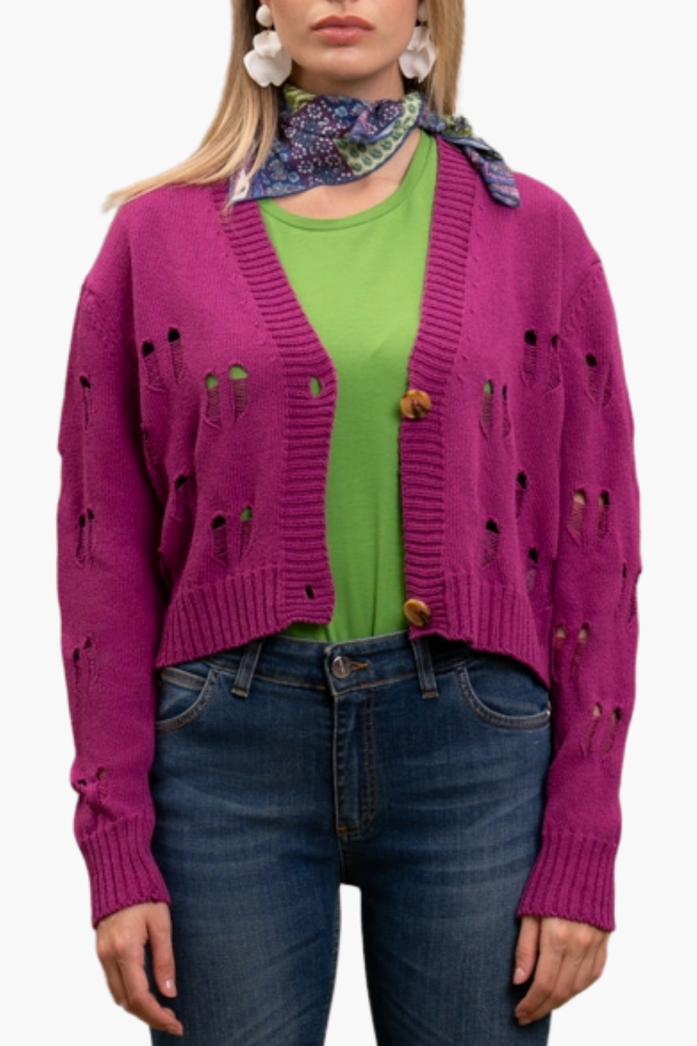Nualy CARDIGAN CORTO Affare Del Giorno