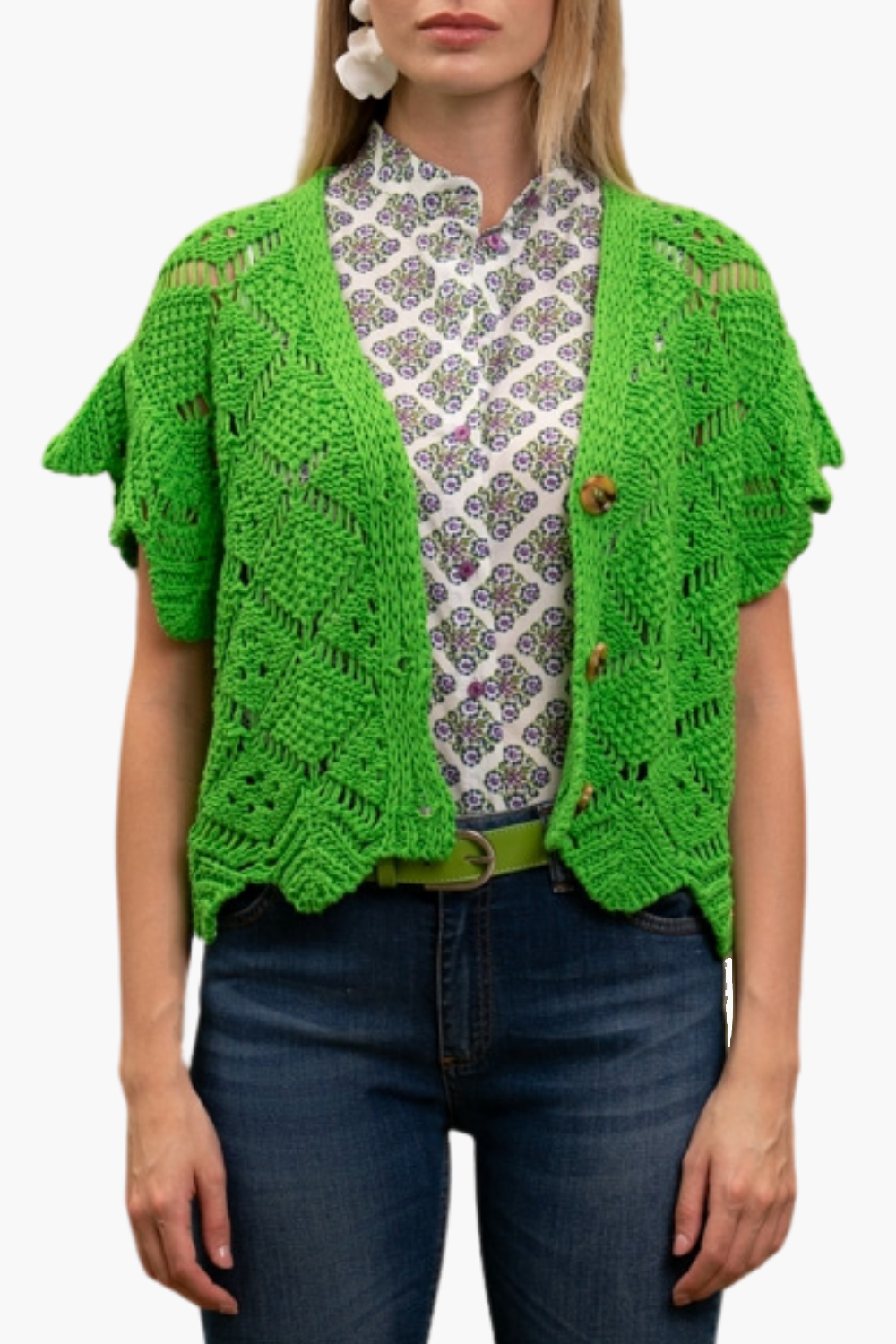 Nualy CARDIGAN TRAFORATO Sottocosto