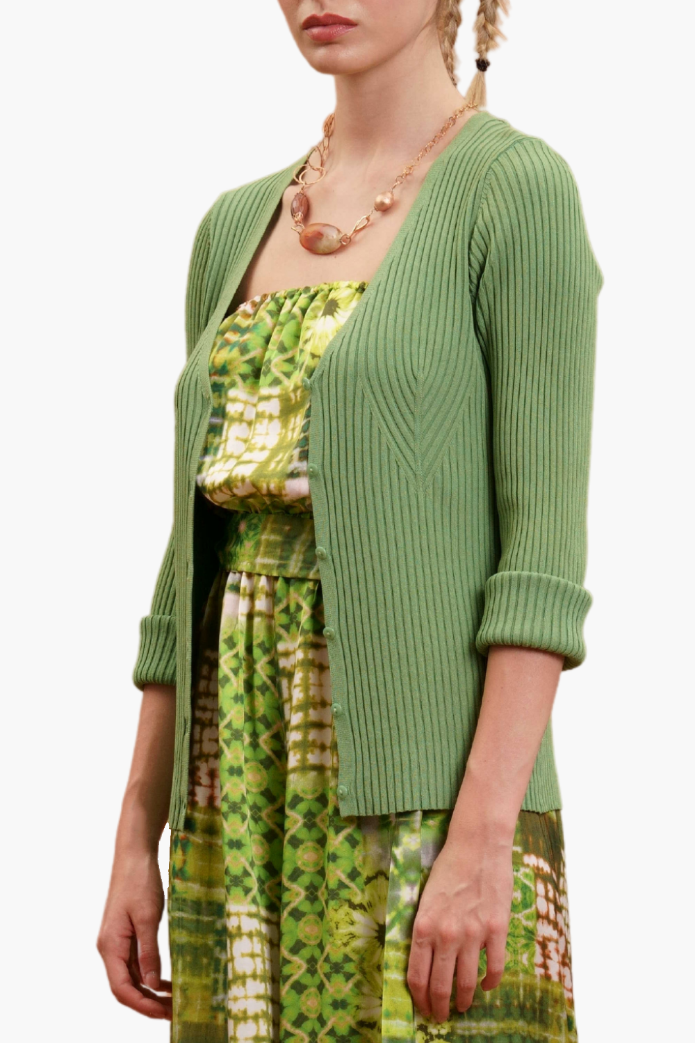 Nualy CARDIGAN SCOLLO V Presa