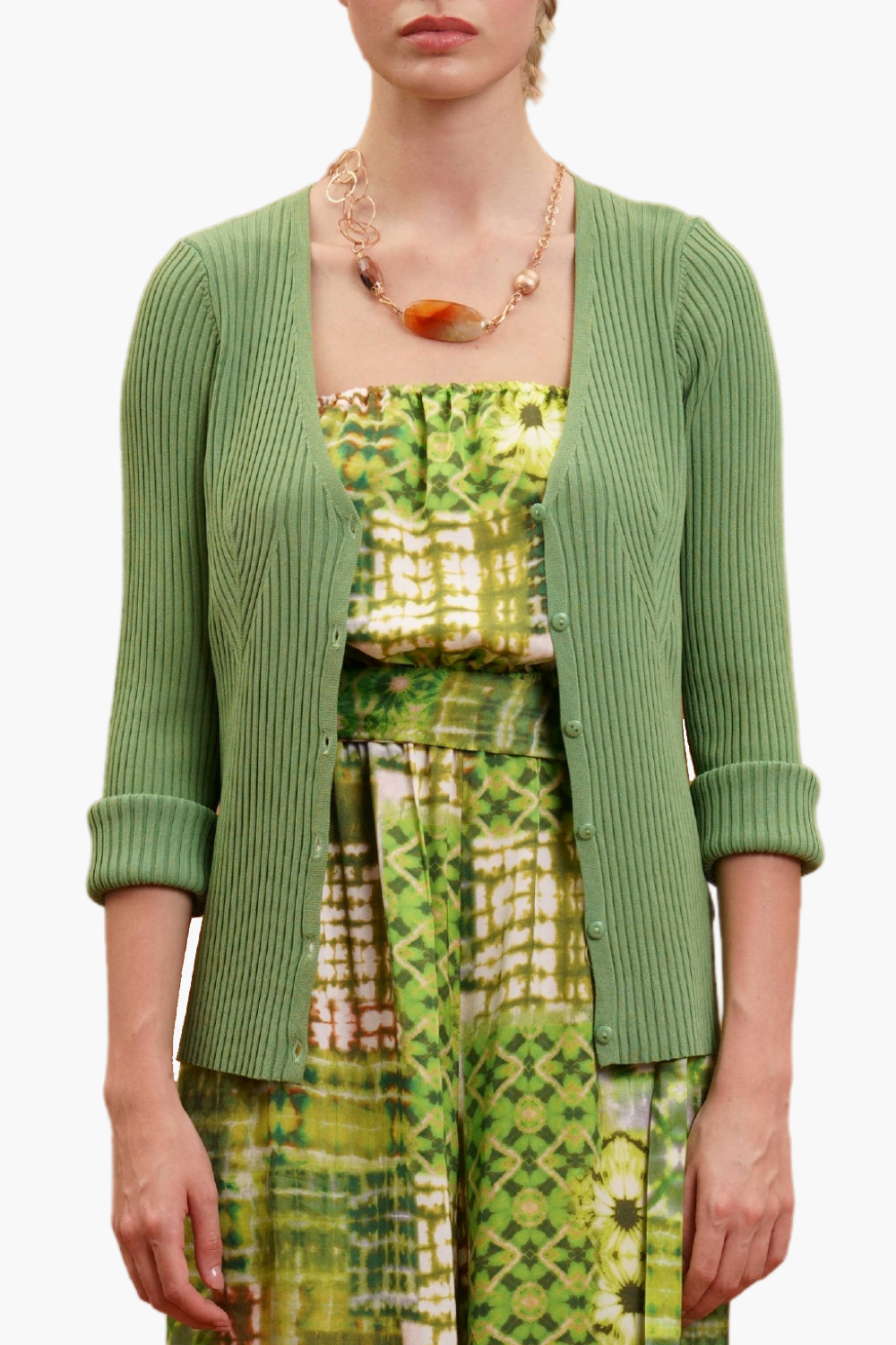 Nualy CARDIGAN SCOLLO V Presa