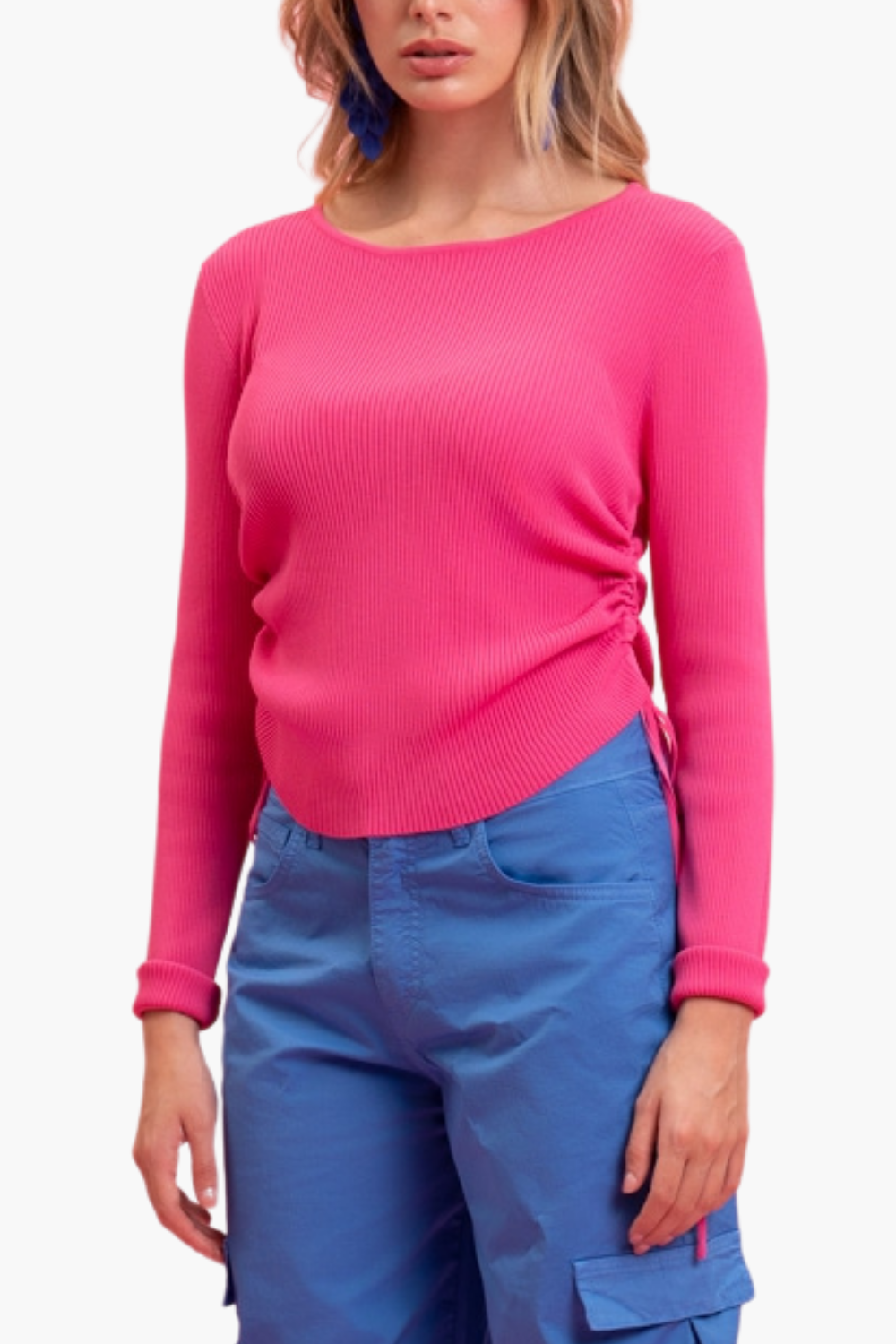 Nualy MAGLIA CON LACCETTI Sconto