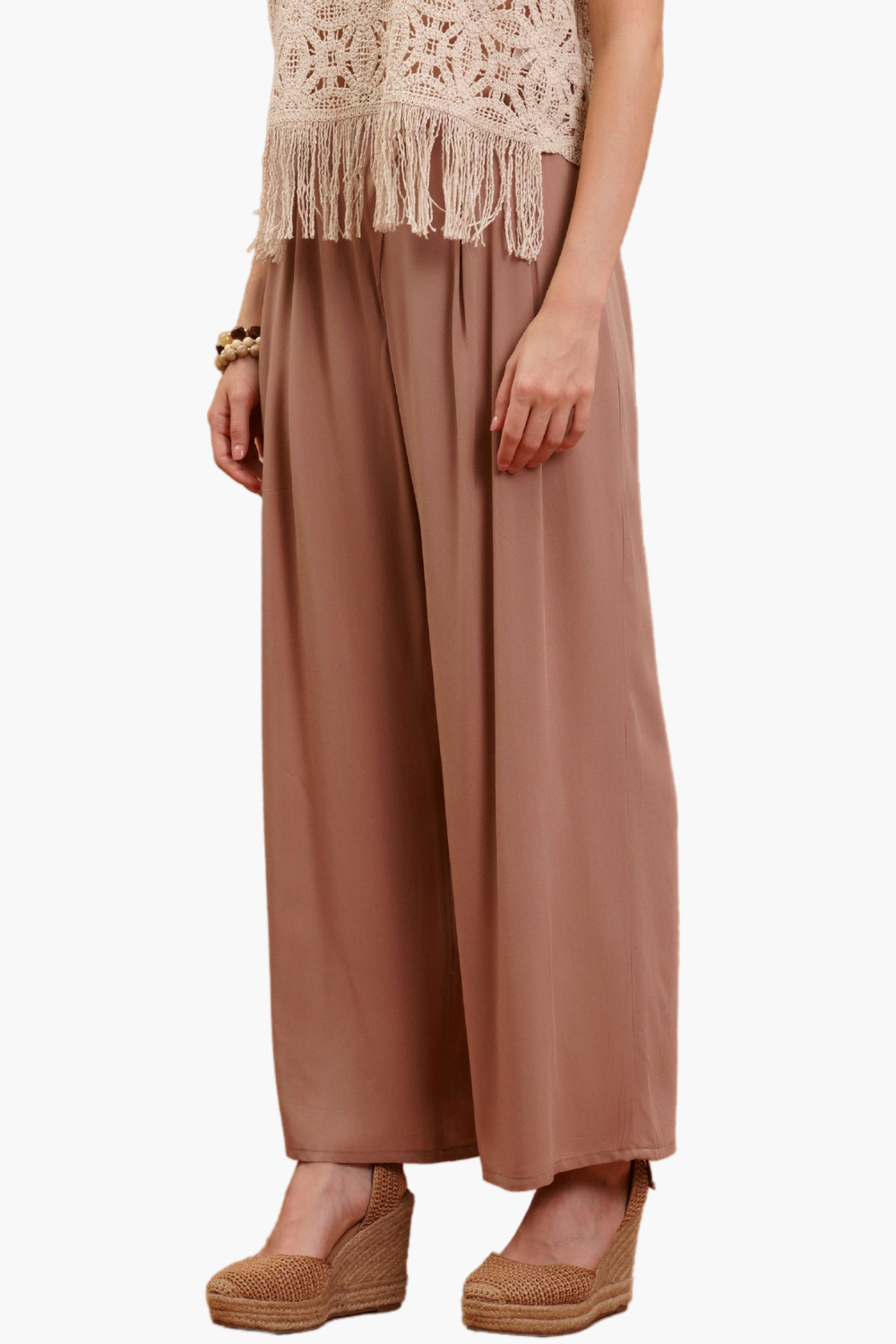 Nualy PANTALONE CON ABBOTTONATURA ASIMMETRICA In Linea