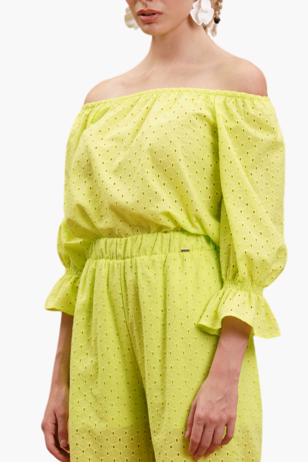 Nualy BLUSA SPALLE SCOPERTE Pezzi Unici