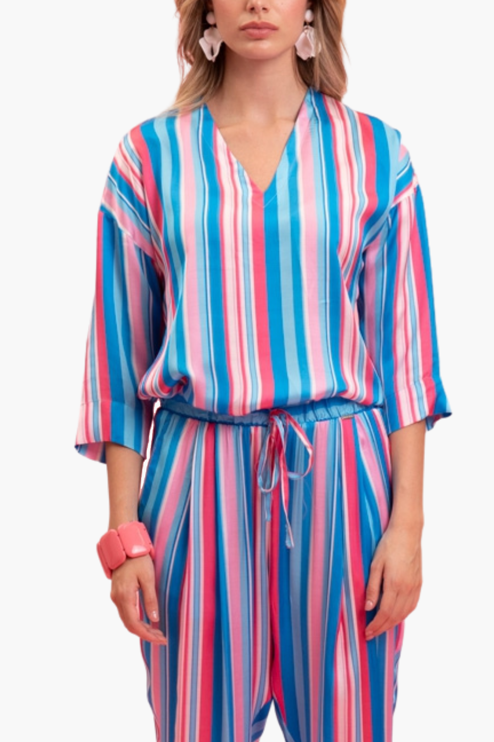 Nualy CAMICIA RIGHE Soddisfazione Garantita