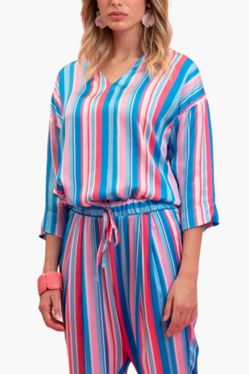 Nualy CAMICIA RIGHE Soddisfazione Garantita