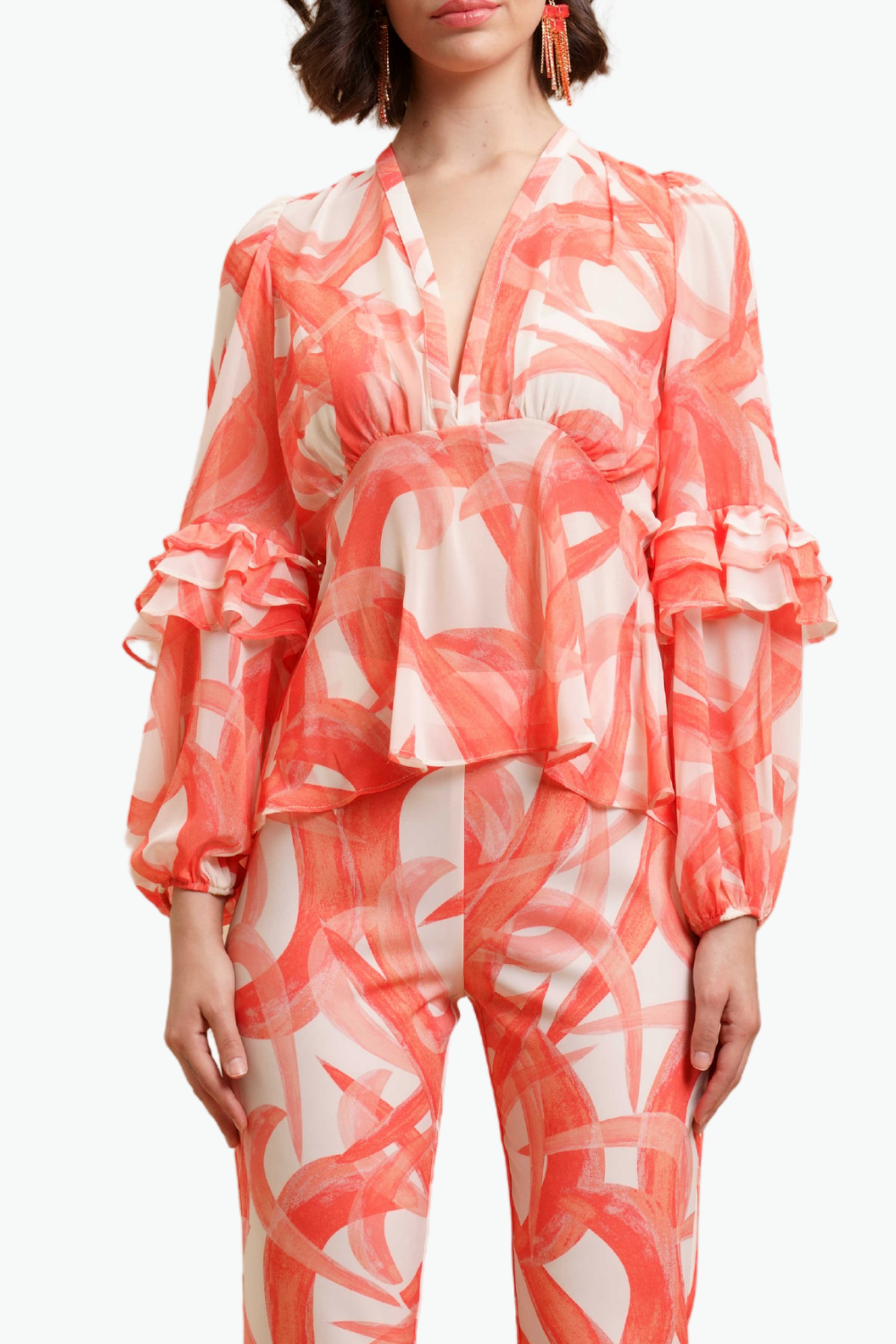 Nualy BLUSA CON MANICA AMPIA Acquista Ora