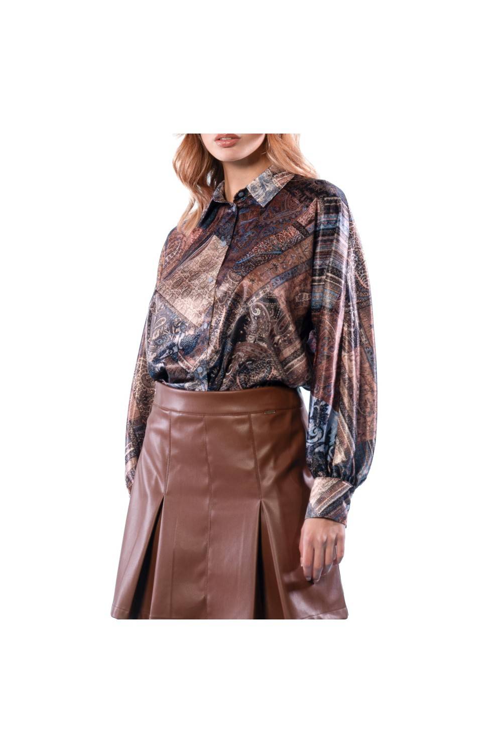 Nualy CAMICIA PATCH Vendita Economica
