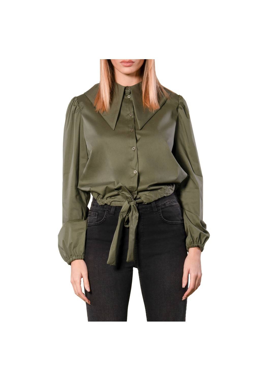 Nualy CAMICIA CON COLLETTO AMPIO Esporta salva