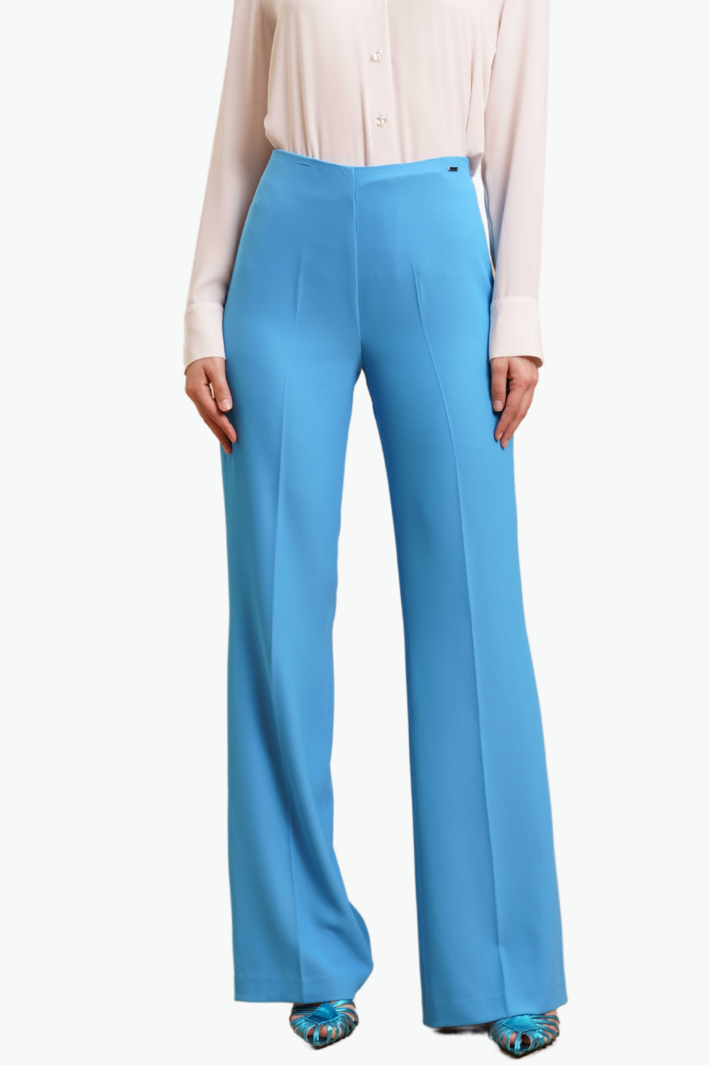 Nualy PANTALONE A ZAMPA Sconto