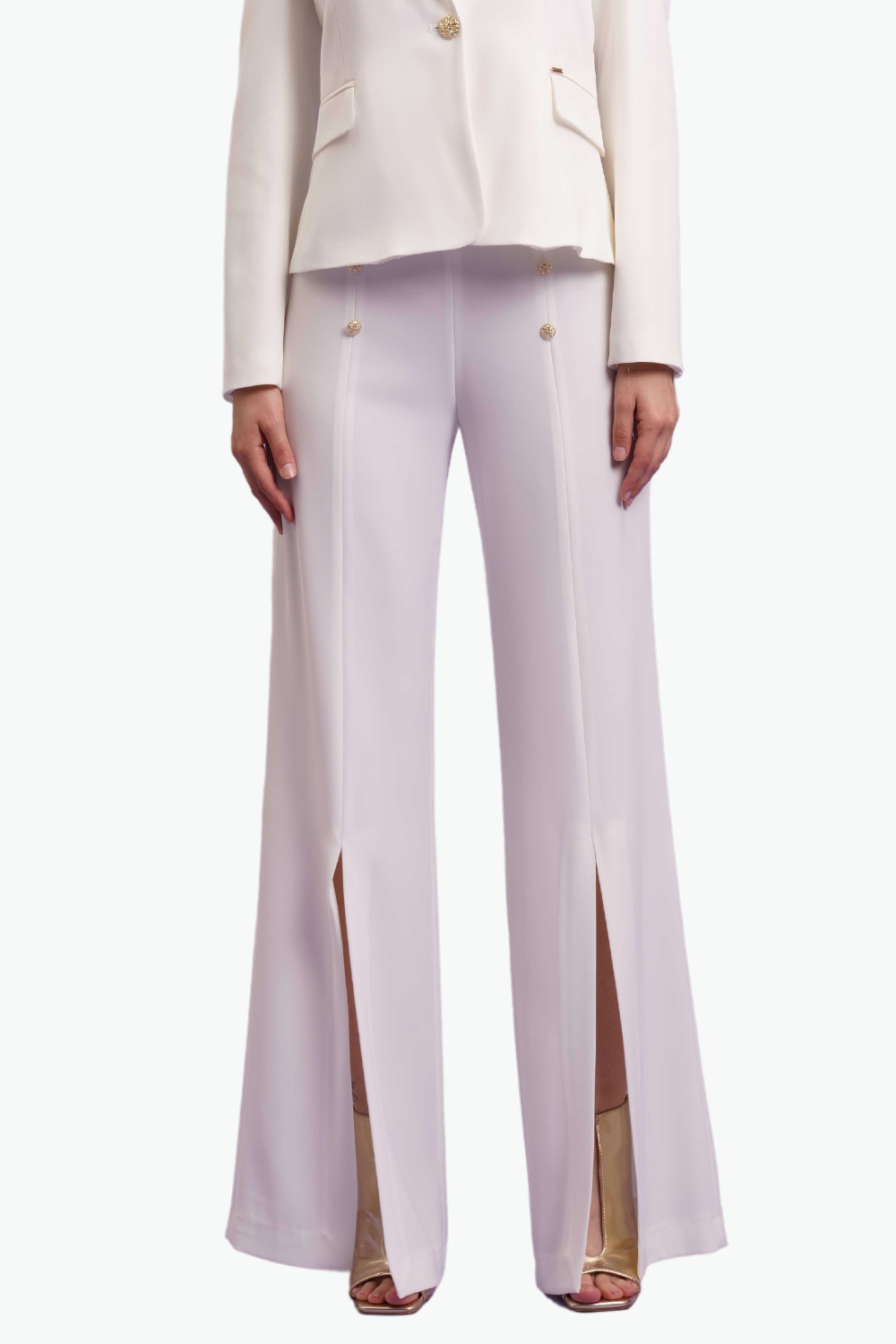 Nualy PANTALONE CON SPACCO CENTRALE Hotsell