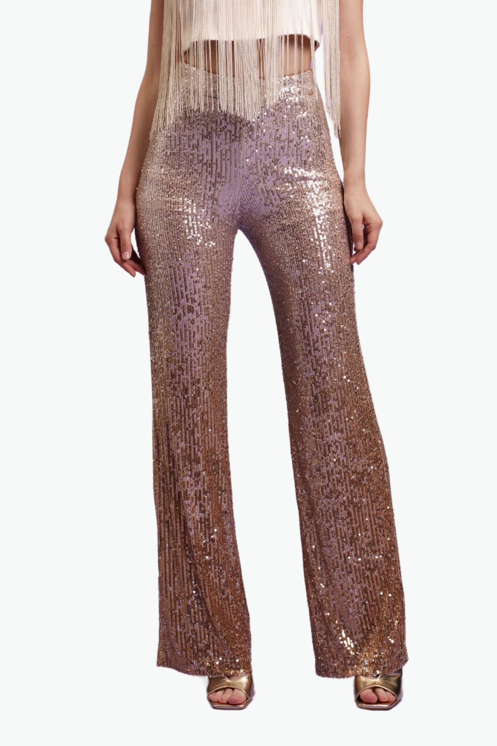 Nualy PANTALONE PALAZZO Vendita Calda