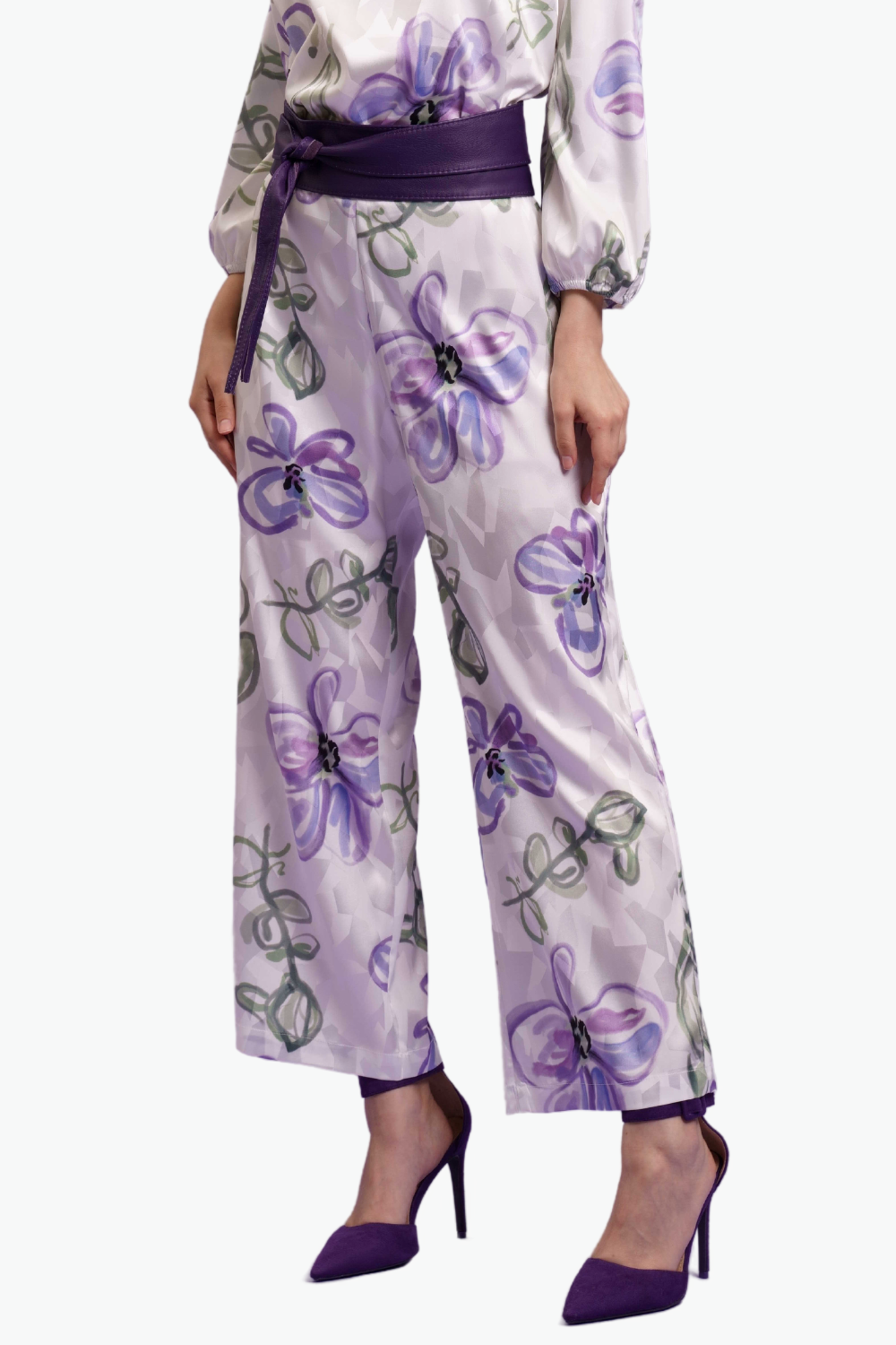 Nualy PANTALONE FANTASIA FIORI I Più Venduti