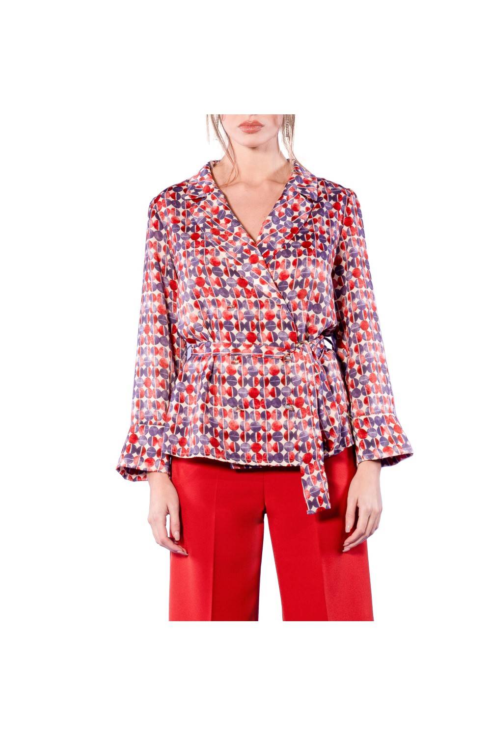 Nualy CAMICIA INCROCIO In Saldo