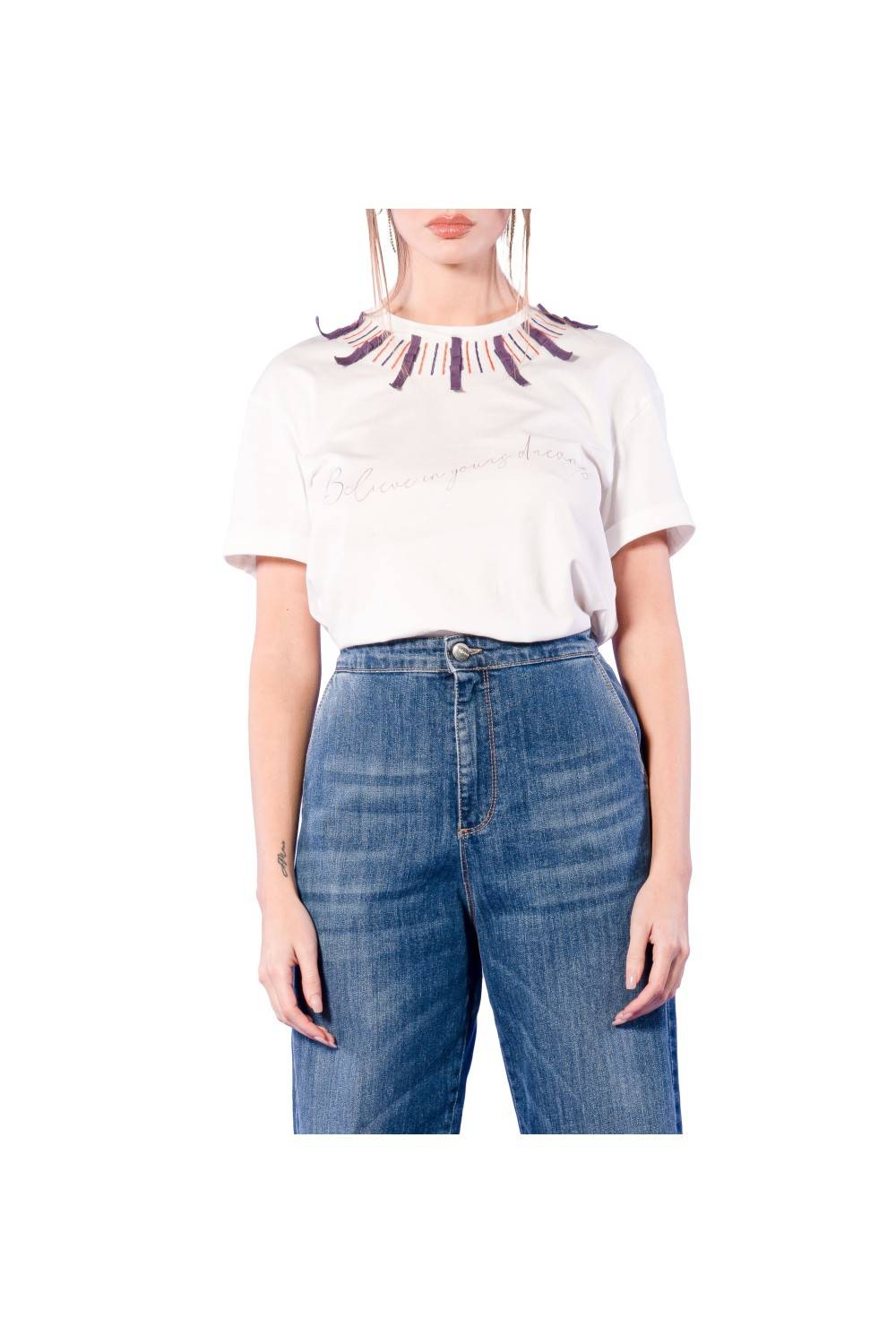 Nualy T-SHIRT CON STAMPA Esporta salva
