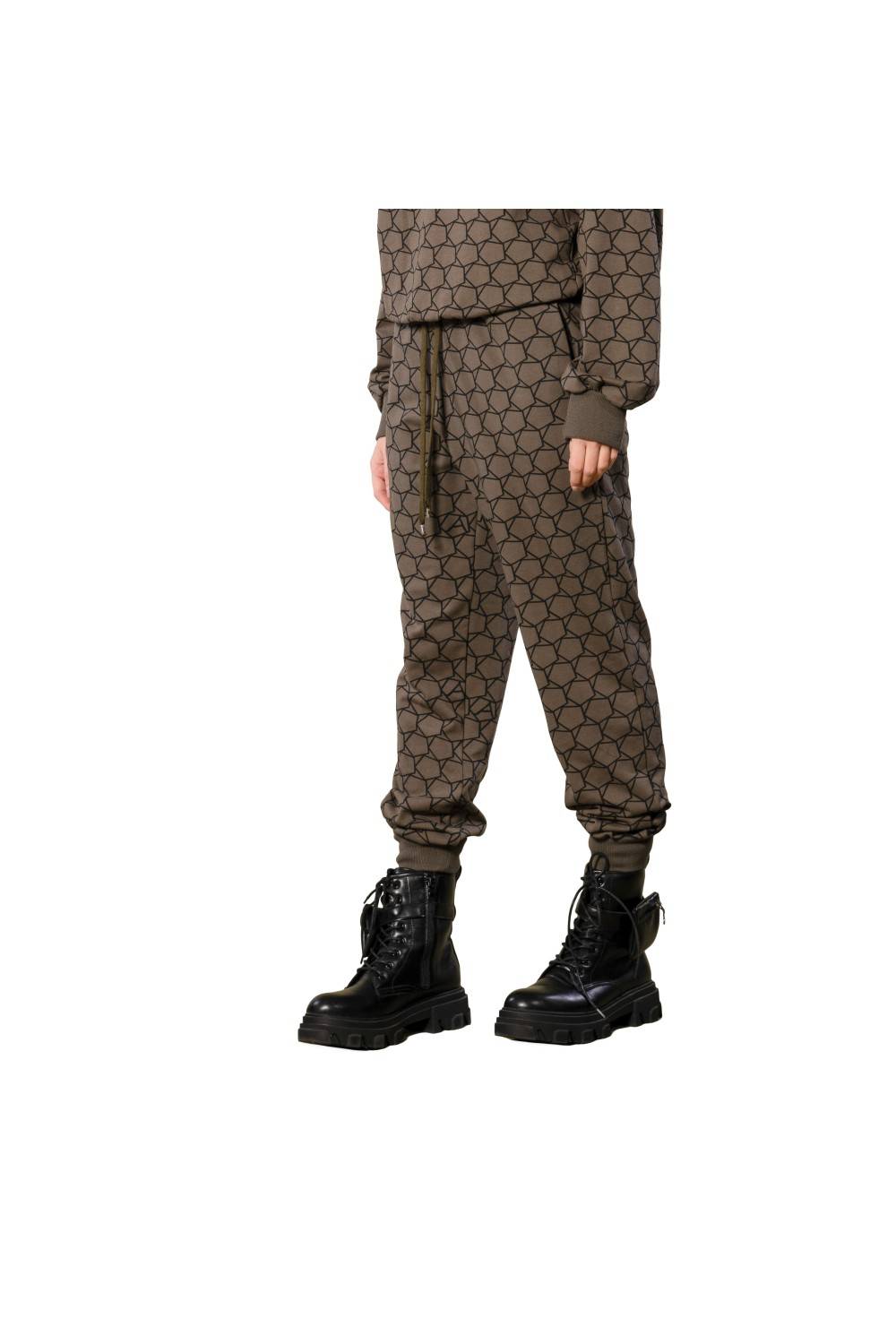 Nualy PANTALONE IN FELPA Qualità Garantita