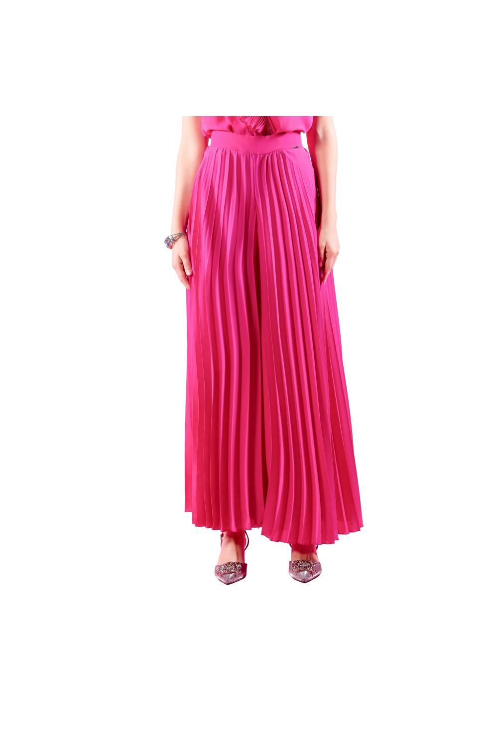 Nualy PANTALONE PLISSE' Sottocosto
