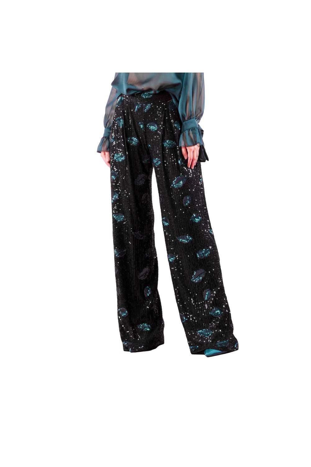 Nualy PANTALONE PAILLETTES In Vendita