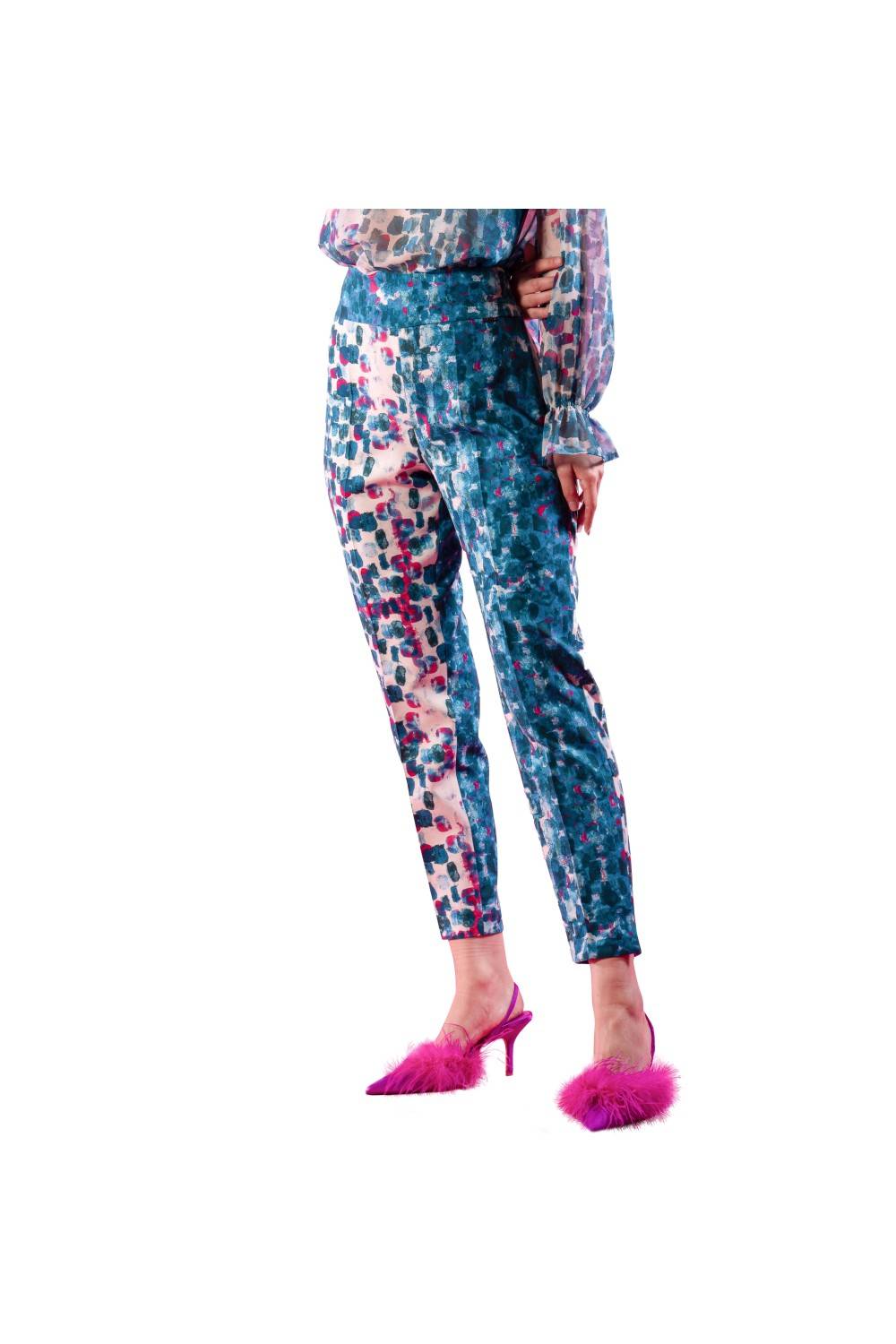 Nualy PANTALONE SIGARETTA Saldi