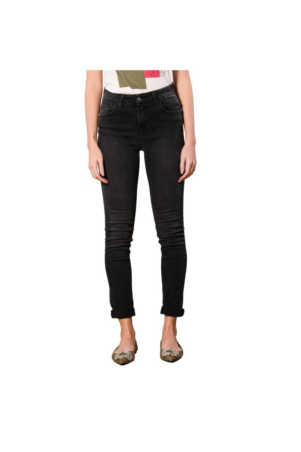 Nualy JEANS SKINNY Vendita Economica
