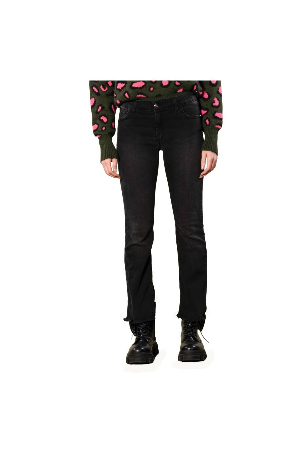 Nualy JEANS TROMBETTA Saldi Di Fabbrica