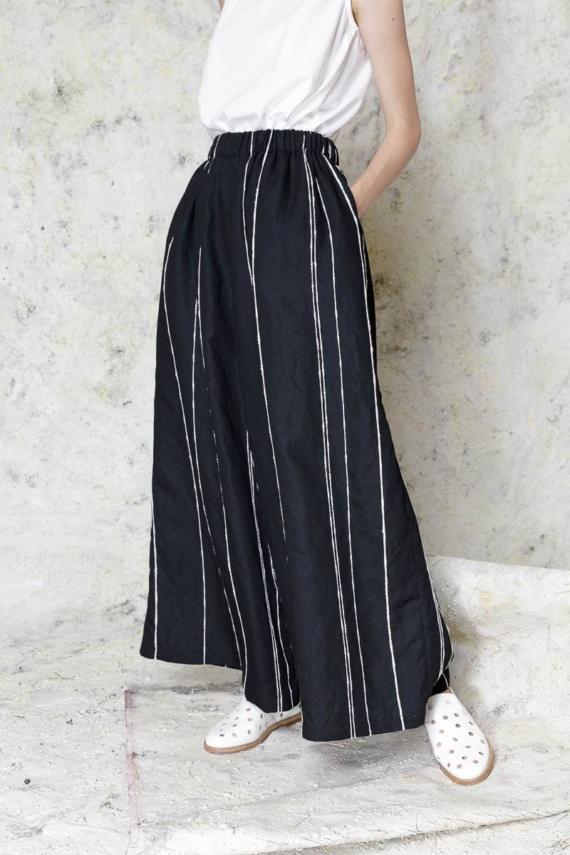 Opificio Neirami PANTALONE PALAZZO Consegna Veloce