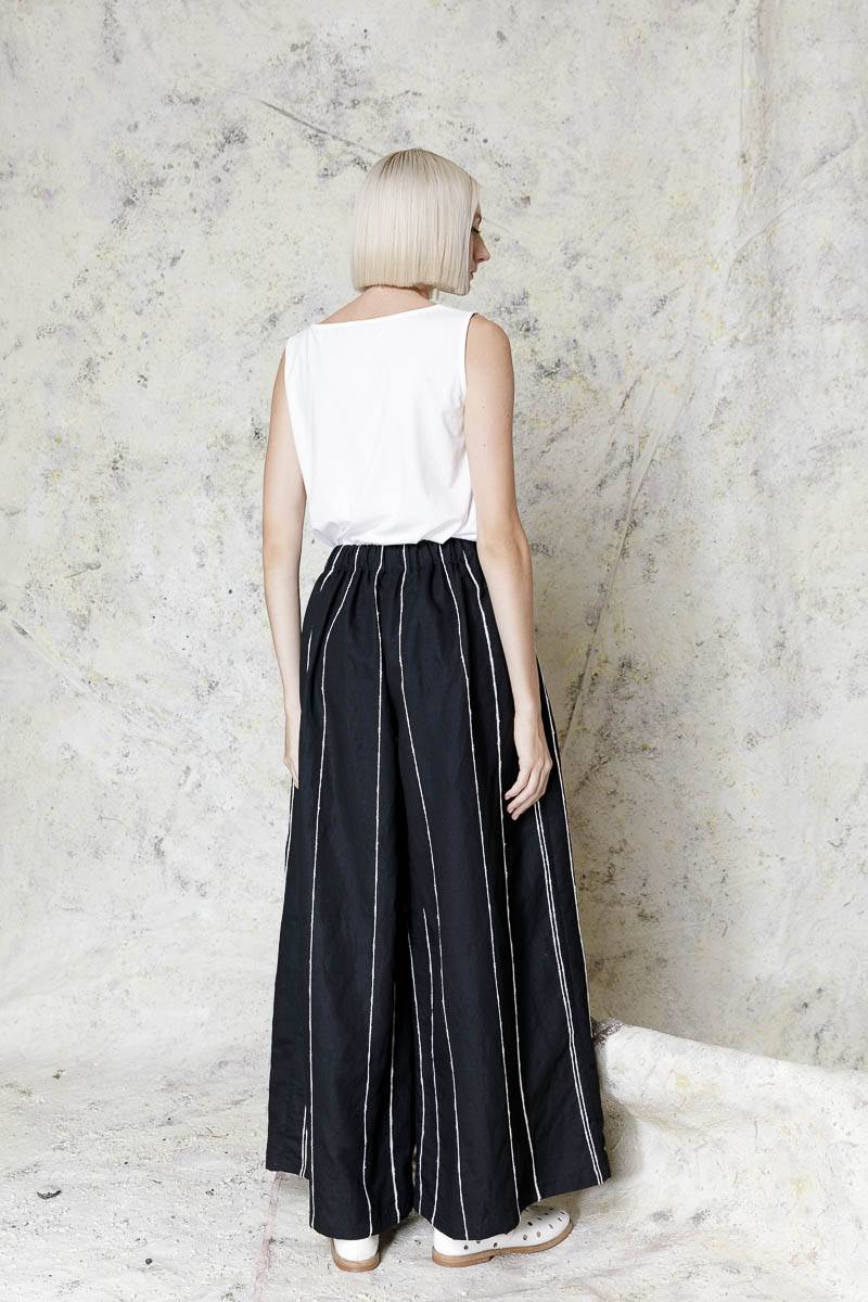 Opificio Neirami PANTALONE PALAZZO Consegna Veloce