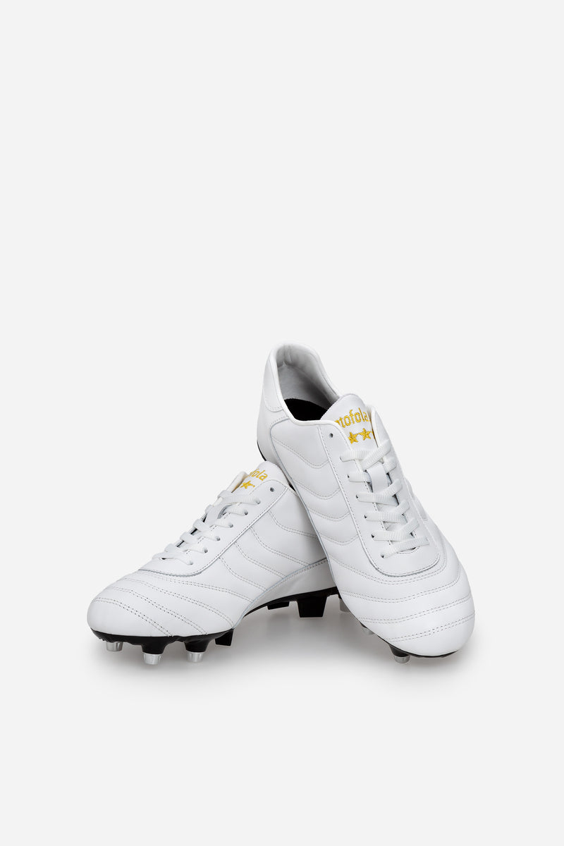 Pantofola Doro Scarpe da calcio Derby in pelle Spedizione Gratuita