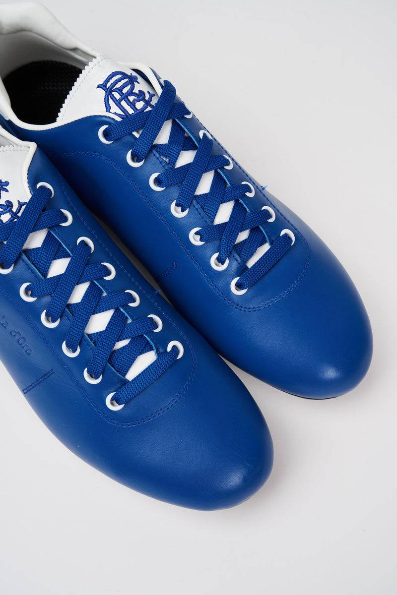 Pantofola Doro Scarpe da calcio in pelle Lazzarini x GLASGOW RANGERS Promozione