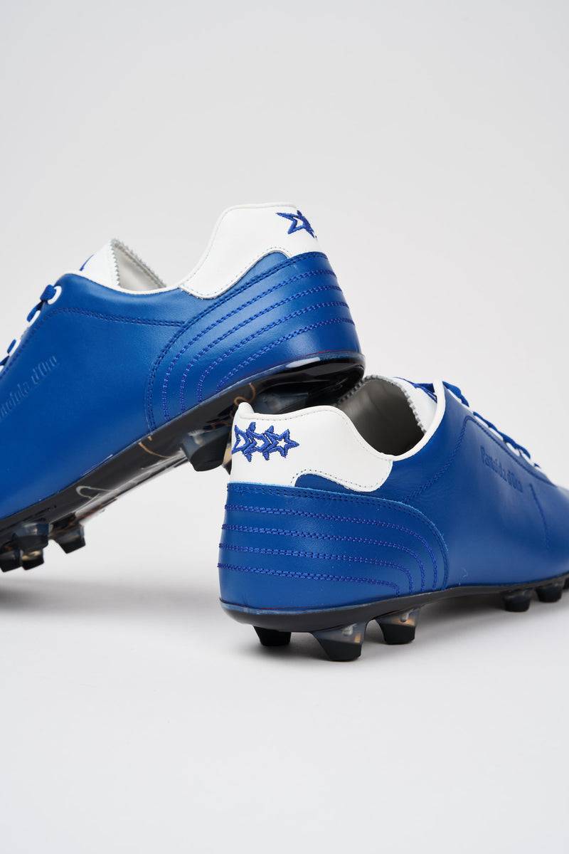 Pantofola Doro Scarpe da calcio in pelle Lazzarini x GLASGOW RANGERS Promozione