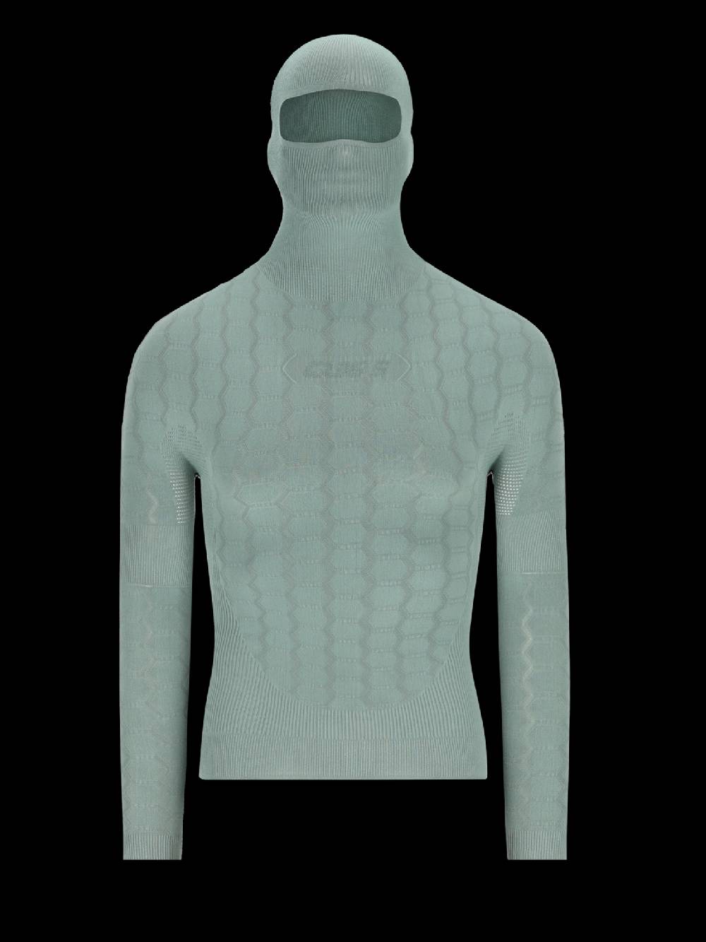 Q36.5 Intimo 5 Plus Maniche Lunghe Con Cappuccio Verde Oliva In Vendita