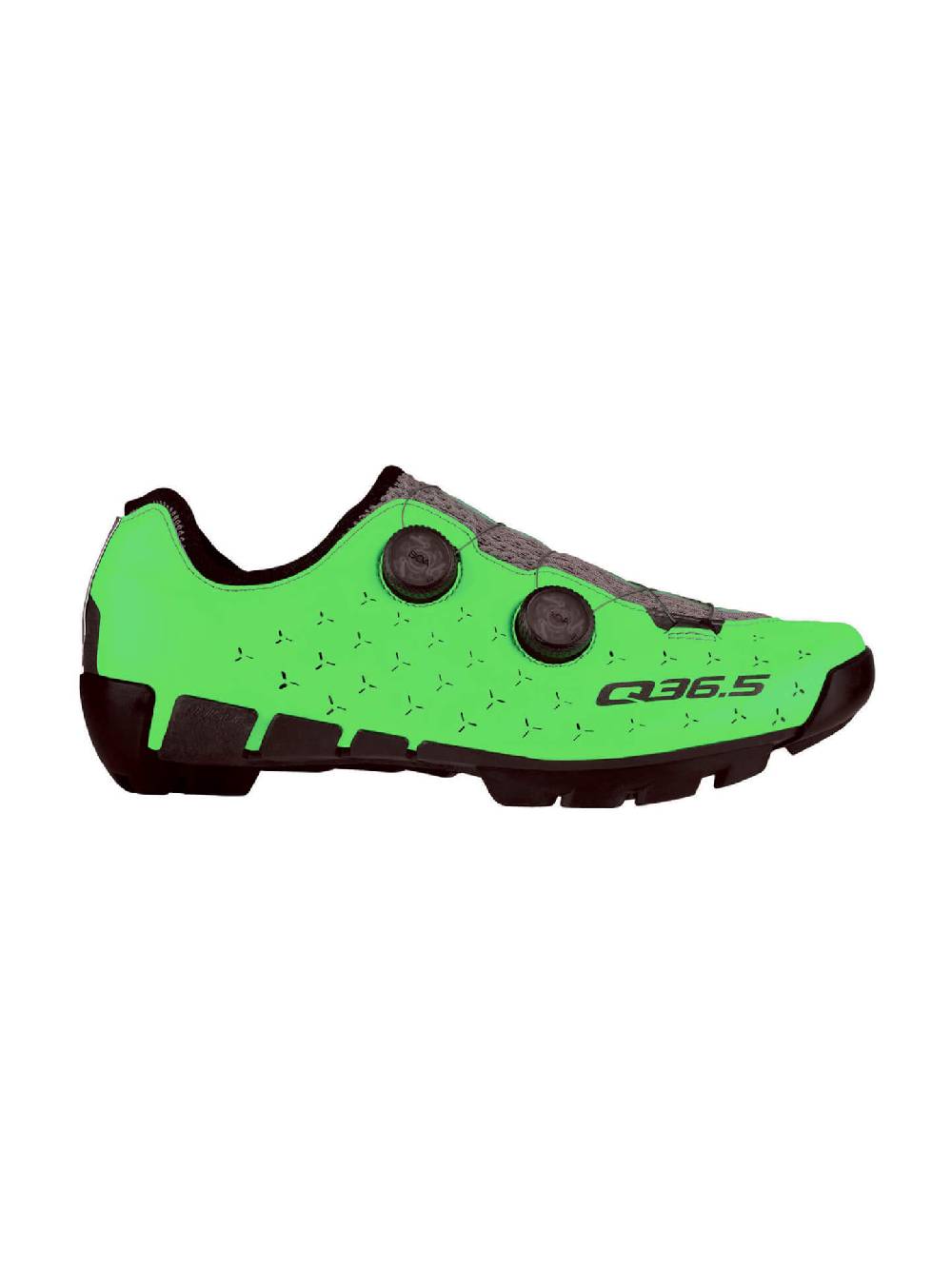 Q36.5 Unique Scarpe Adventure Verde Fluo Super sconto