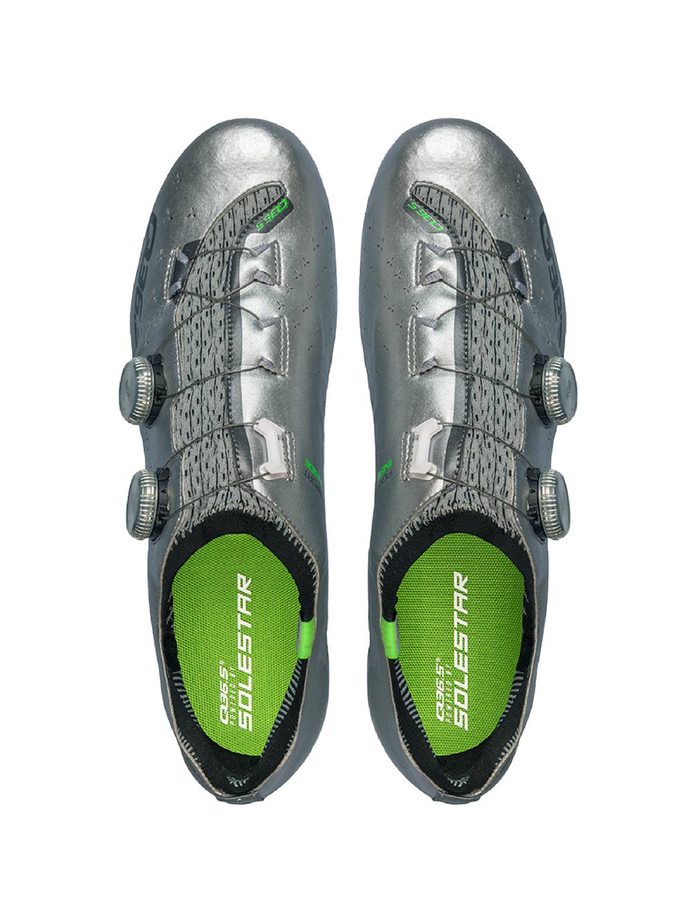 Q36.5 Unique Scarpe Strada Grigio Argento Trasporto libero internazionale