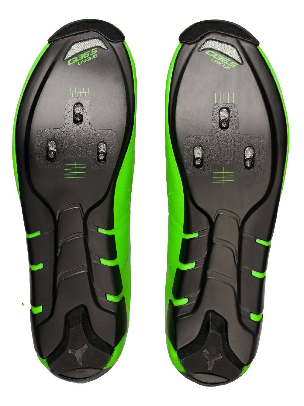 Q36.5 Unique Scarpe Strada Verde Fluo Officina