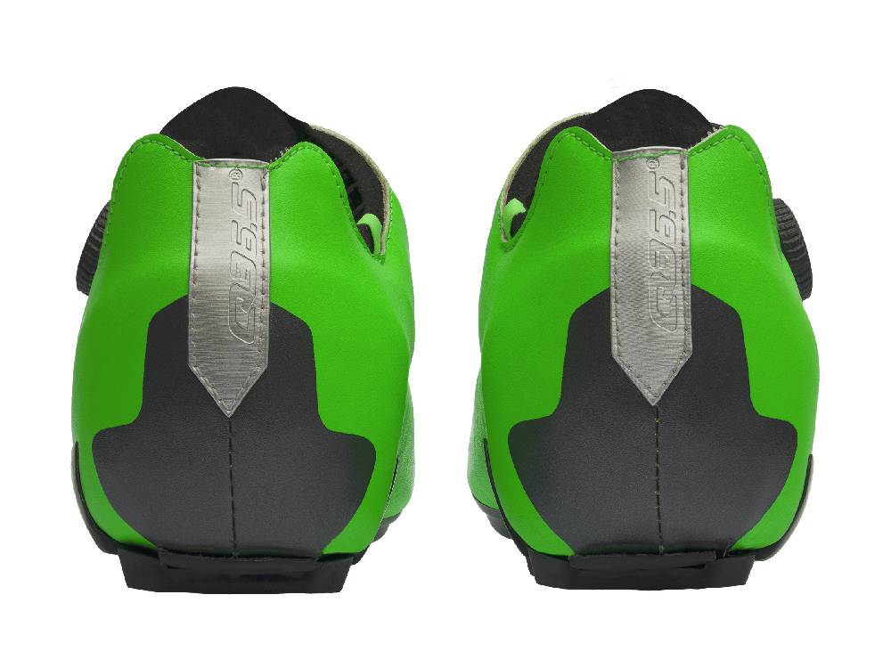 Q36.5 Unique Scarpe Strada Verde Fluo Officina
