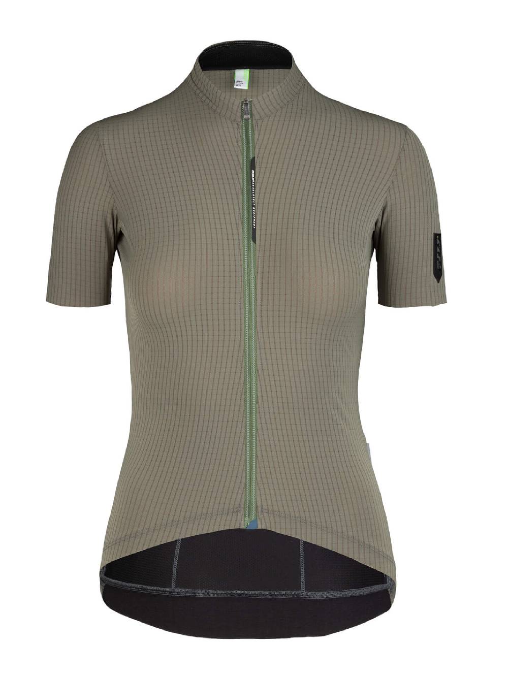 Q36.5 Pinstripe X Maglia Donna Verde Oliva Qualità Garantita