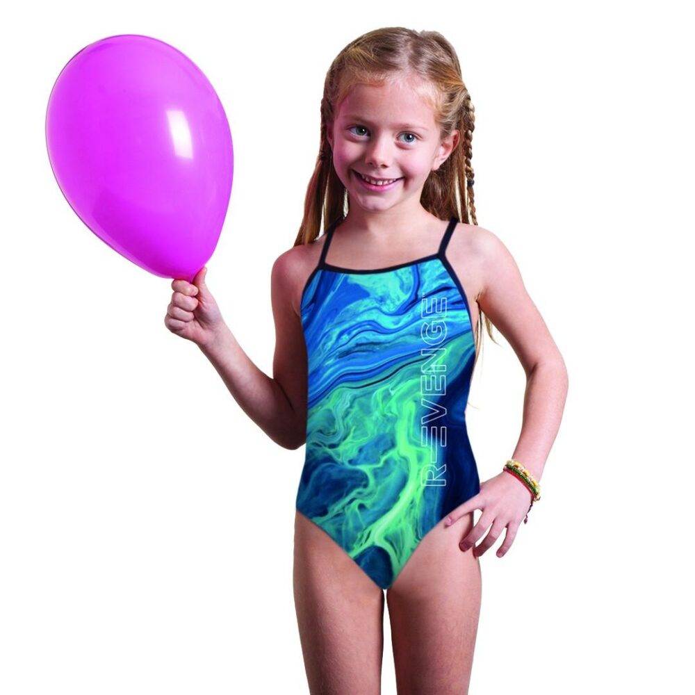 R Evenge Costume Endurance Intero Sea Blue Moda