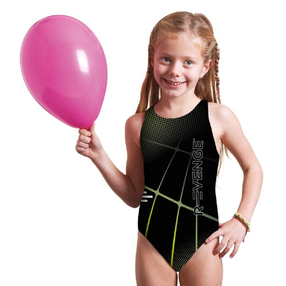 R Evenge Costume Classico Intero Spider Nero Verde Acido In Linea