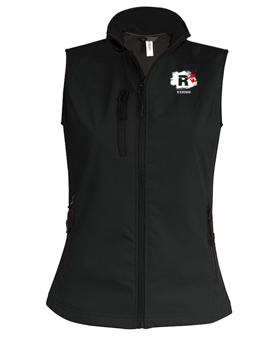 R Evenge Gilet S/maniche Uomo Nero Negozio