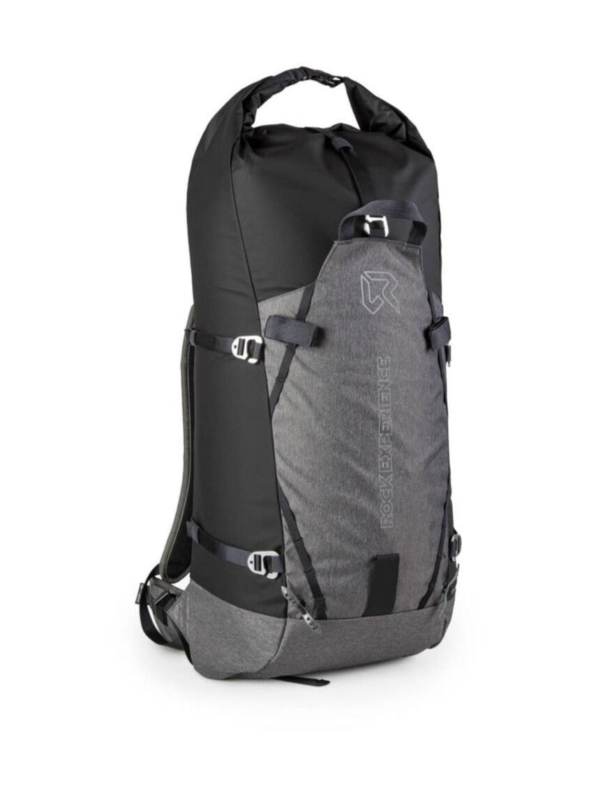 Rock Experience Single Push Evo 40L zaino climb In Linea