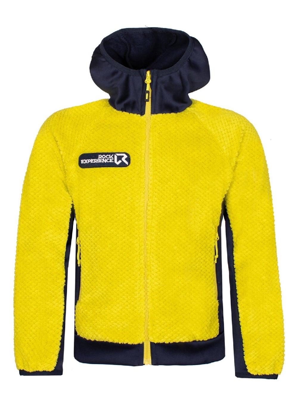 Rock Experience Blizzard Hoodie felpa pile bambino Nuova
