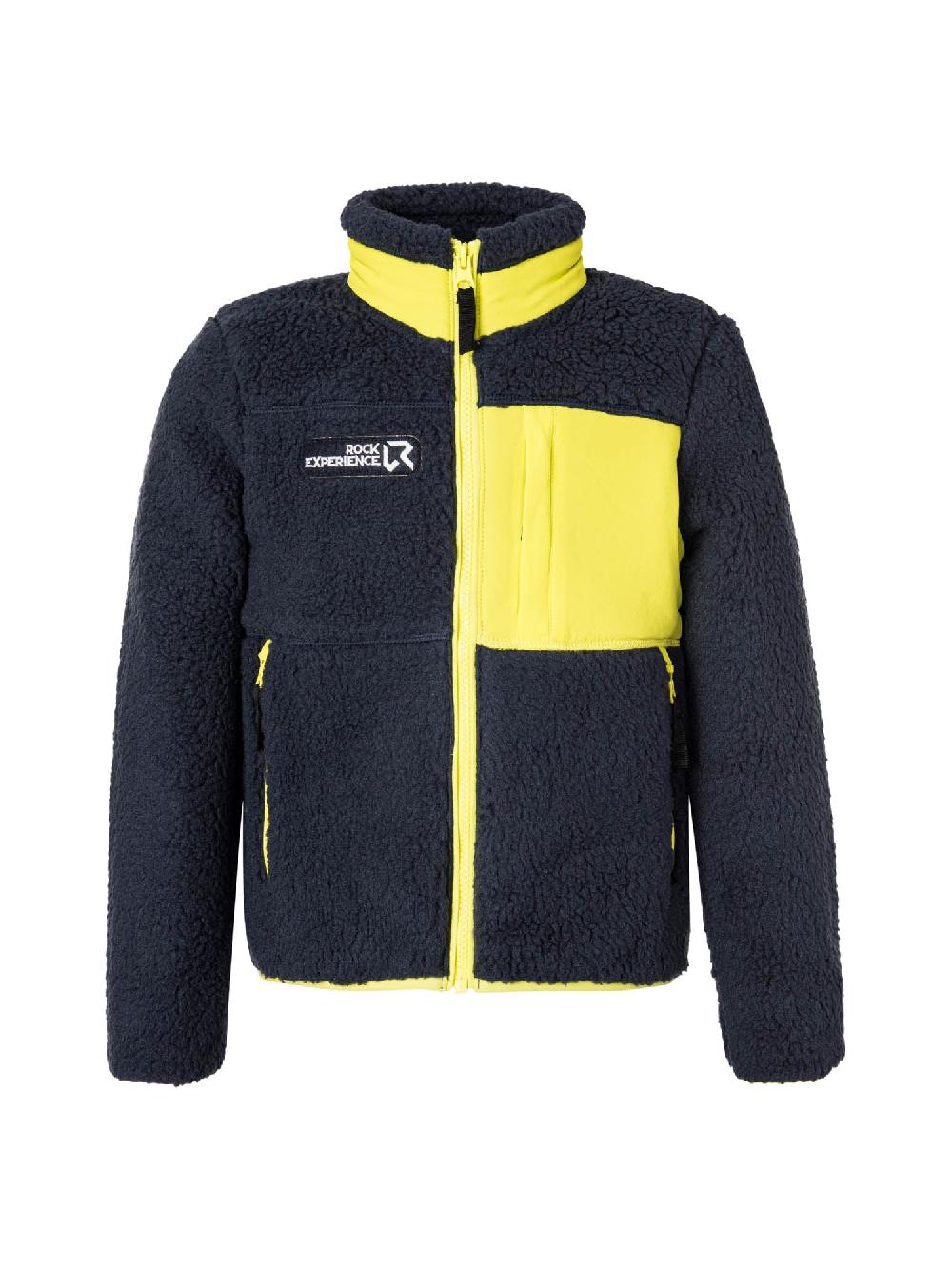 Rock Experience Beaver Mock Neck FZ pile bambino Presa