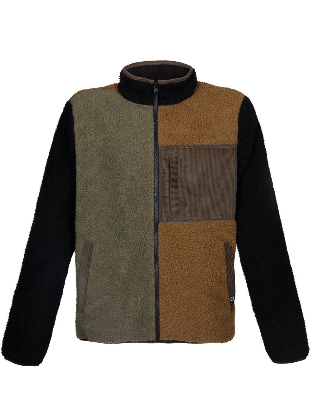 Rock Experience RE.Takotna Mock Neck Fz pile uomo Fino al 65% di sconto