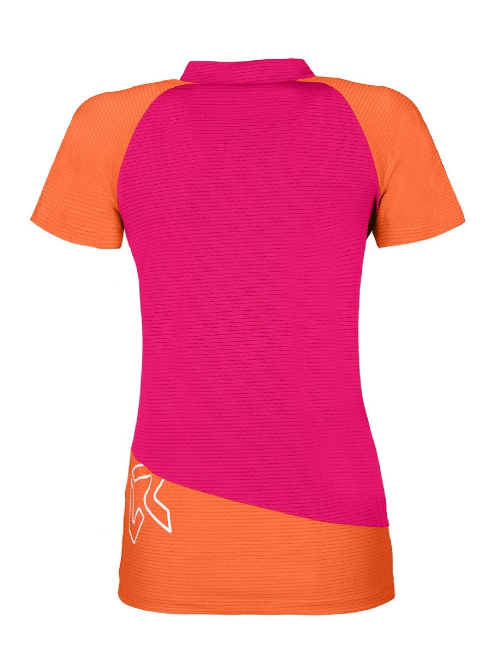 Rock Experience Merlin SS HZ maglia t-shirt half zip donna Offerte giornaliere