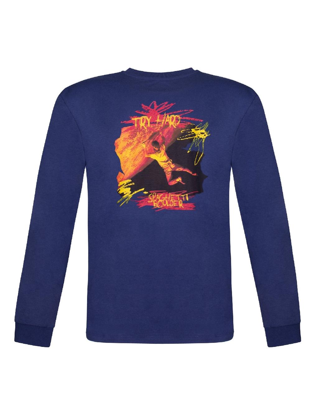 Rock experience Spaghetti Boulder Try Hard t-shirt manica lunga uomo In Saldo
