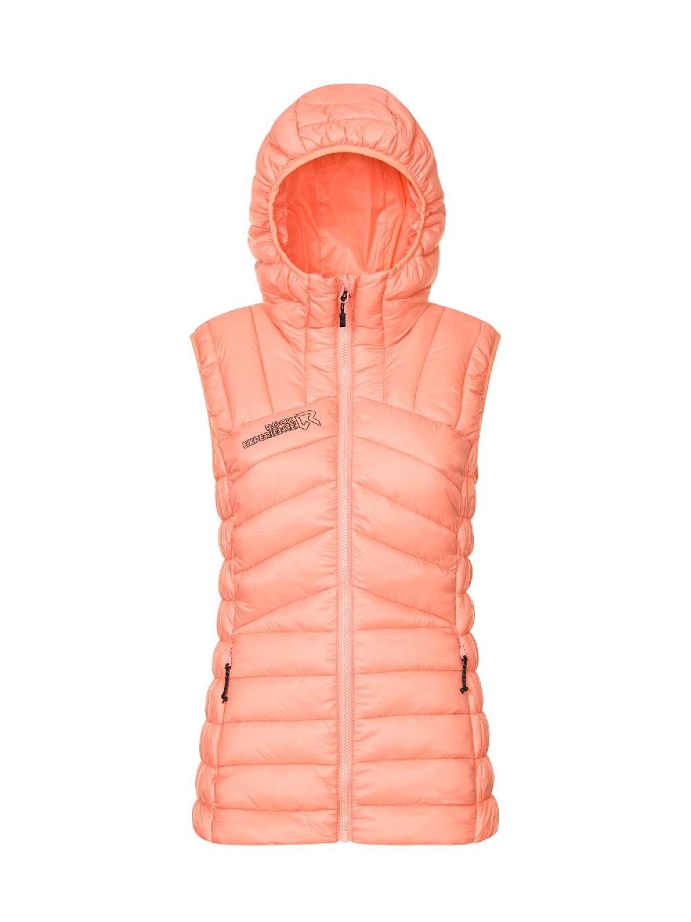 Rock Experience Re.Cosmic piumino smanicato ecosostenibile donna SAMPLE Discount Store per i nuovi prodotti
