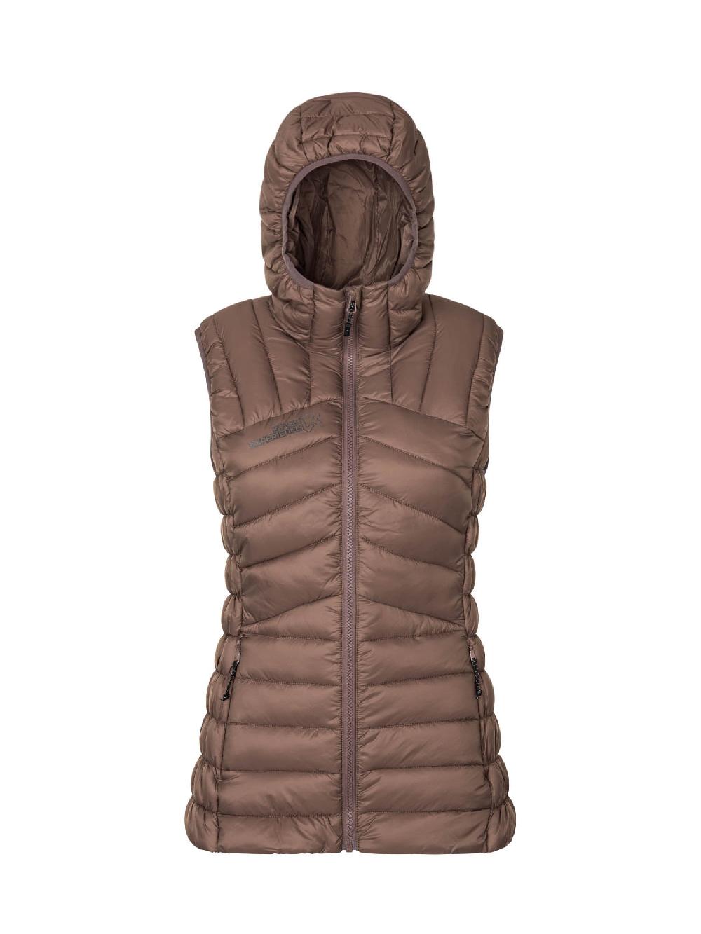 Rock Experience Re.Cosmic piumino smanicato ecosostenibile donna SAMPLE Discount Store per i nuovi prodotti